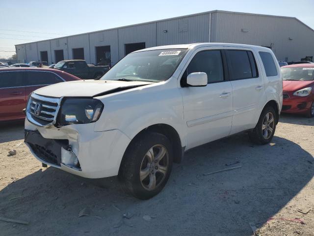 HONDA PILOT EXLN 2013 with VIN 5FNYF3H77DB018345 - Photo from auction