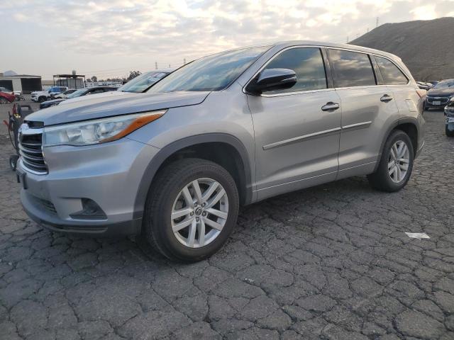 TOYOTA HIGHLANDER 2016 with VIN 5TDZARFH5GS018989 - Photo from auction