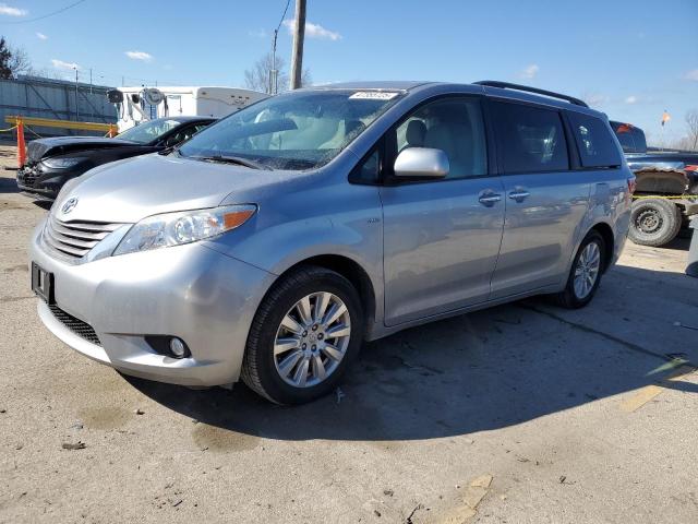 TOYOTA SIENNA XLE 2017 with VIN 5TDDZ3DC5HS151731 - Photo from auction