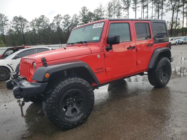 JEEP WRANGLER U 2015 with VIN 1C4BJWDG7FL544020 - Photo from auction