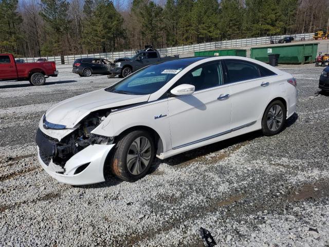 HYUNDAI SONATA HYB 2015 with VIN KMHEC4A45FA124334 - Photo from auction