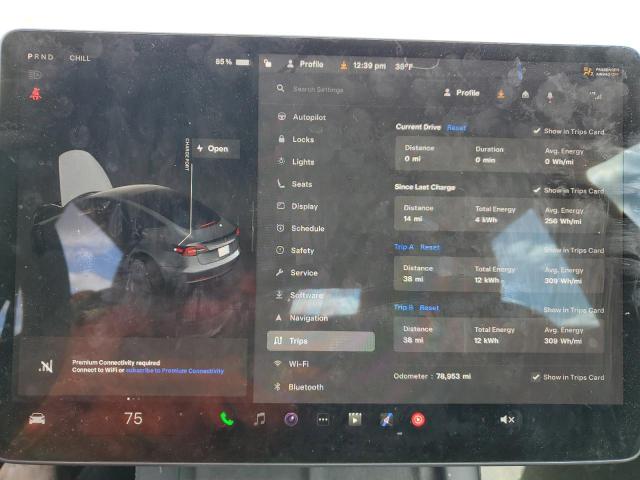 Photo 9 from auction – 2022 TESLA MODEL 3 with VIN 5YJ3E1EA9NF369731