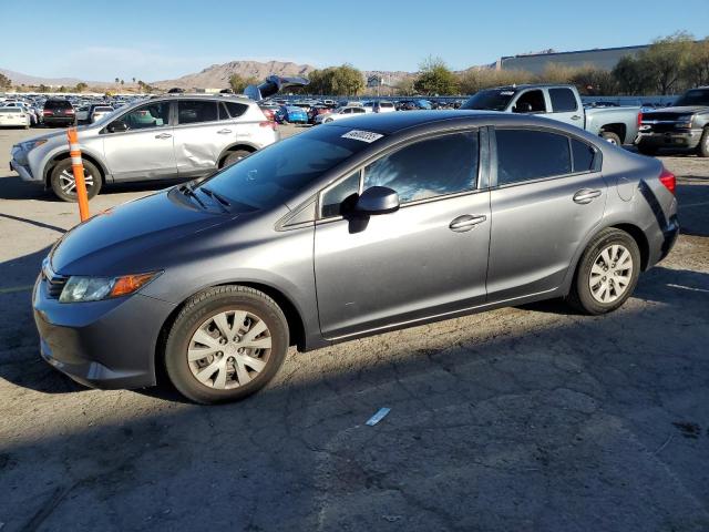 HONDA CIVIC LX 2012 with VIN 19XFB2F57CE326991 - Photo from auction
