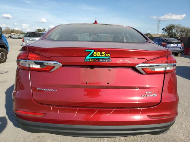 Photo 6 from auction – 2019 FORD FUSION SE with VIN 3FA6P0LU3KR240799