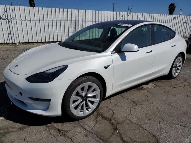 TESLA MODEL 3 2023 with VIN 5YJ3E1EA4PF547581 - Photo from auction