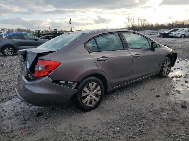 Photo 3 from auction – 2012 HONDA CIVIC LX with VIN 19XFB2F50CE071696