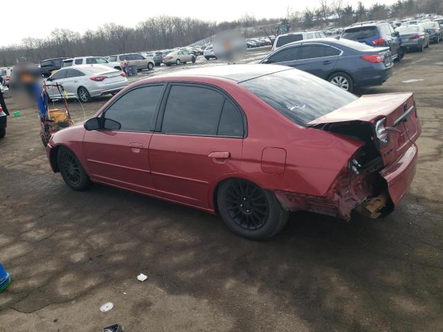 Photo 2 from auction – 2002 HONDA CIVIC LX with VIN 2HGES16582H534565