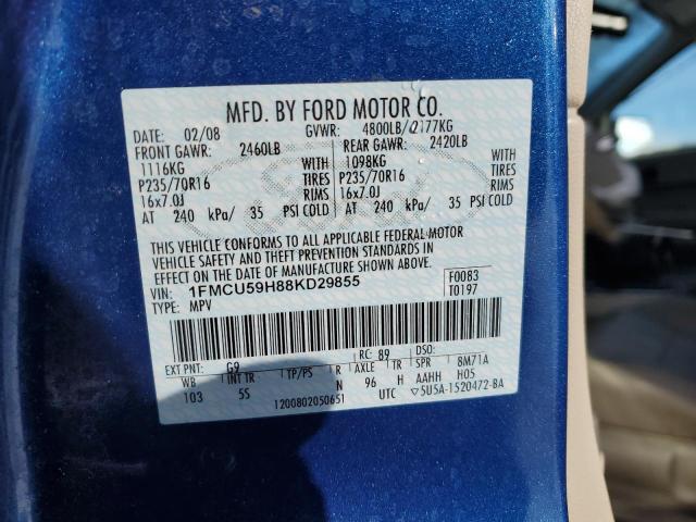 Photo 14 from auction – 2008 FORD ESCAPE HEV with VIN 1FMCU59H88KD29855