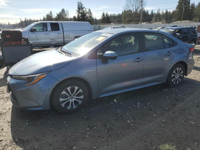 TOYOTA COROLLA LE 2020 with VIN JTDEBRBE7LJ015803 - Photo from auction
