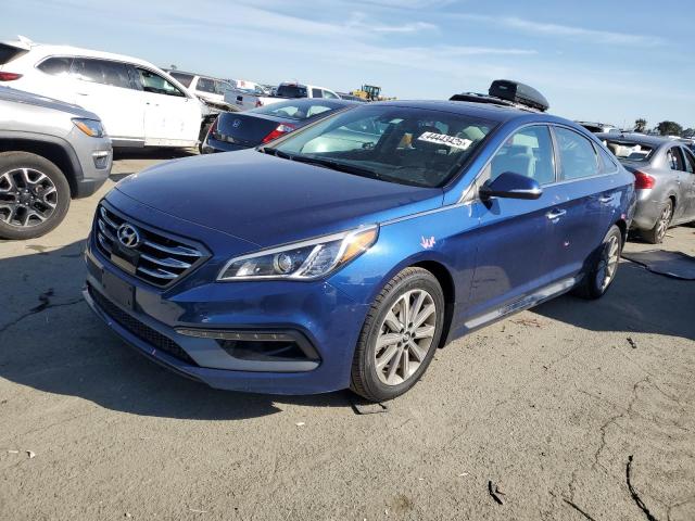 HYUNDAI SONATA SPO 2017 with VIN 5NPE34AF5HH453553 - Photo from auction