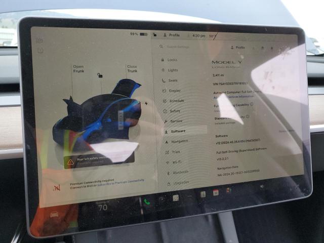 Photo 9 from auction – 2024 TESLA MODEL Y with VIN 7SAYGDED7RF181553