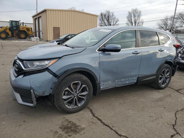 HONDA CR-V EX 2021 with VIN 5J6RW2H53ML010585 - Photo from auction