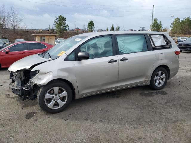 TOYOTA SIENNA 2015 with VIN 5TDZK3DCXFS684357 - Photo from auction