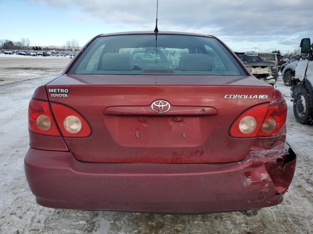 Photo 6 from auction – 2008 TOYOTA COROLLA CE with VIN 2T1BR32E28C901056