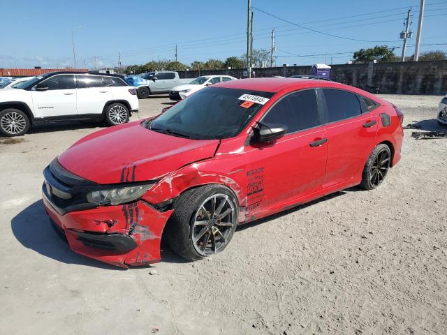 Photo 1 from auction – 2018 HONDA CIVIC LX with VIN 2HGFC2F55JH556870