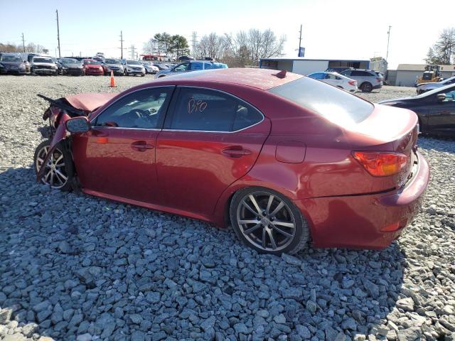 Photo 2 from auction – 2008 LEXUS IS 250 with VIN JTHBK262685075242