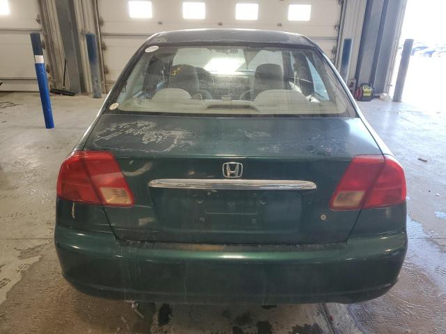 Photo 6 from auction – 2001 HONDA CIVIC LX with VIN 2HGES15581H502828