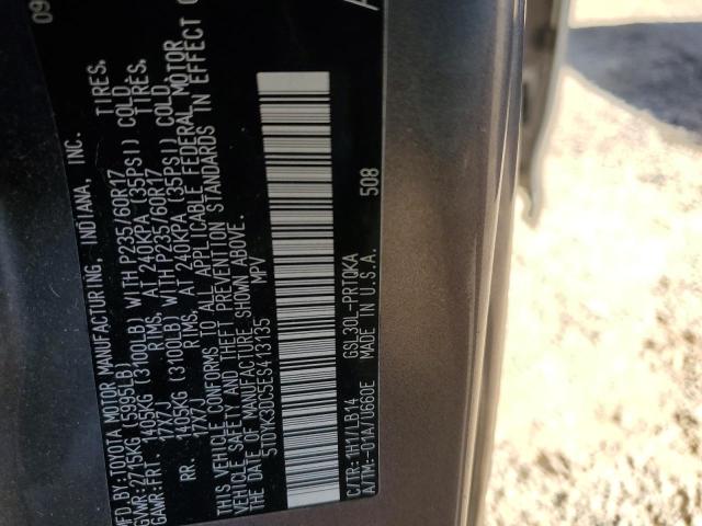 Photo 14 from auction – 2019 TOYOTA SIENNA with VIN 5TDYK3DC5ES413135