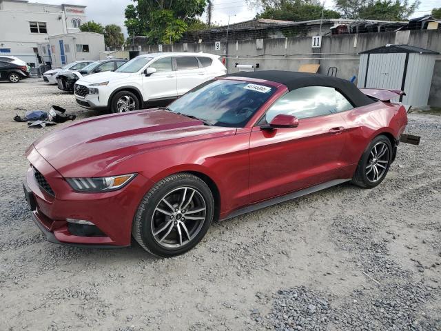 FORD MUSTANG 2017 with VIN 1FATP8UH1H5279633 - Photo from auction
