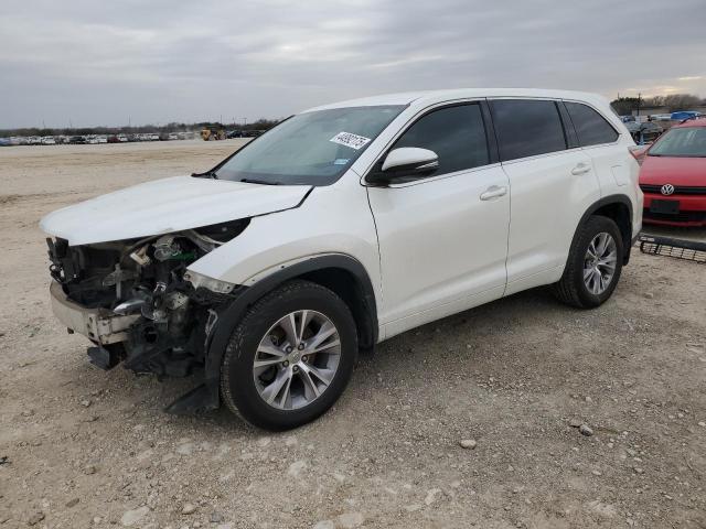 TOYOTA HIGHLANDER 2015 with VIN 5TDZKRFH9FS119335 - Photo from auction