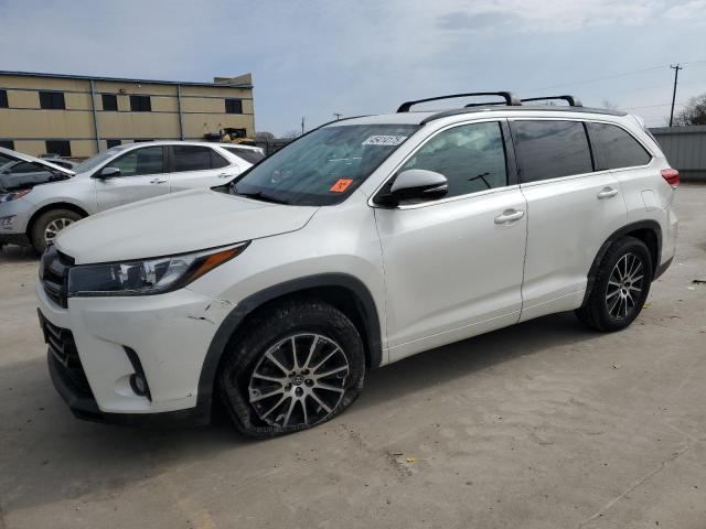 TOYOTA HIGHLANDER 2018 with VIN 5TDKZRFHXJS533603 - Photo from auction