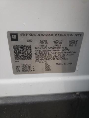 Photo 14 from auction – 2020 CHEVROLET EQUINOX LS with VIN 3GNAXHEV9LS707301