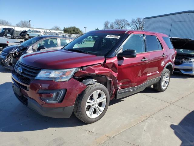 FORD EXPLORER P 2017 with VIN 1FM5K8AR8HGC25440 - Photo from auction