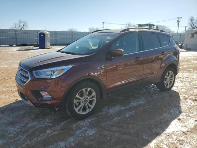 FORD ESCAPE SEL 2018 with VIN 1FMCU0HD0JUC41734 - Photo from auction