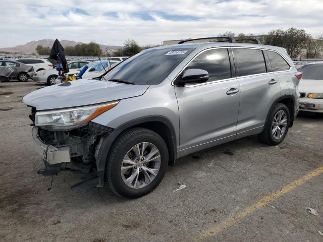 TOYOTA HIGHLANDER 2015 with VIN 5TDBKRFH5FS091115 - Photo from auction