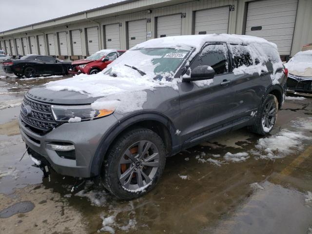 FORD EXPLORER XLT 2021 with VIN 1FMSK8DH4MGA13828 - Photo from auction