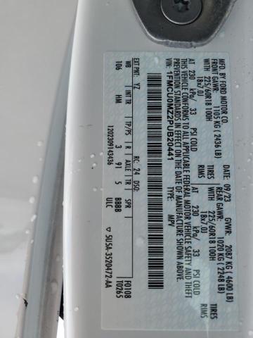 Photo 14 from auction – 2023 FORD ESCAPE ST with VIN 1FMCU0MZ2PUB20441