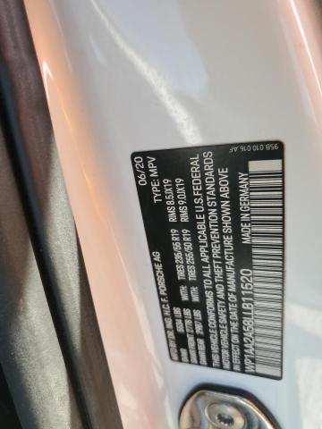 Photo 14 from auction – 2020 PORSCHE MACAN with VIN WP1AA2A58LLB11520