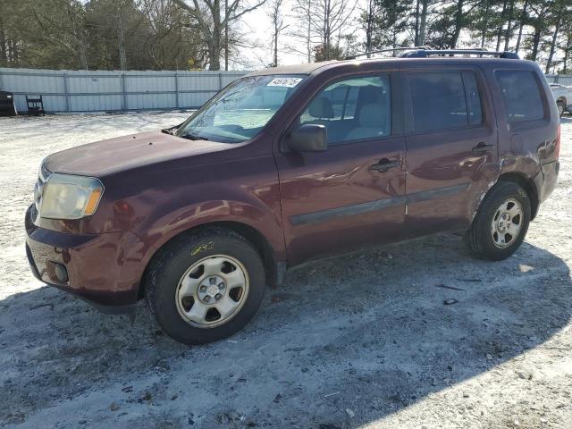HONDA PILOT LX 2011 with VIN 5FNYF4H22BB060283 - Photo from auction