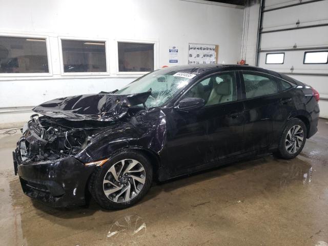 HONDA CIVIC EX 2017 with VIN 19XFC2F70HE212496 - Photo from auction