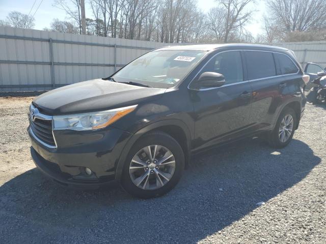 TOYOTA HIGHLANDER 2014 with VIN 5TDJKRFH3ES044451 - Photo from auction