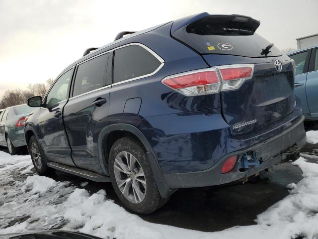 Photo 2 from auction – 2015 TOYOTA HIGHLANDER with VIN 5TDJKRFH6FS124683