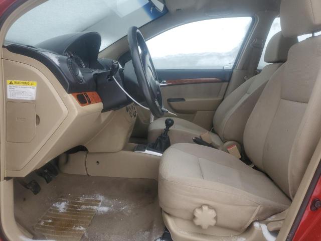 Photo 7 from auction – 2009 CHEVROLET AVEO LS with VIN KL1TD66E39B618851