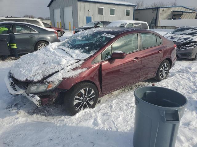 HONDA CIVIC EX 2014 with VIN 19XFB2F86EE209027 - Photo from auction