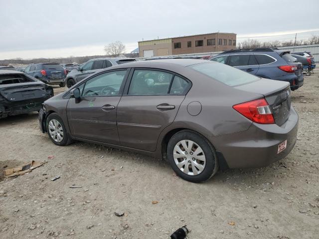 Photo 2 from auction – 2012 HONDA CIVIC LX with VIN 2HGFB2F51CH518154