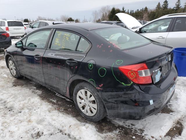 Photo 2 from auction – 2012 HONDA CIVIC LX with VIN 2HGFB2F4XCH008067