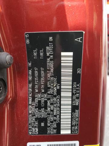 Photo 14 from auction – 2015 TOYOTA SIENNA XLE with VIN 5TDYK3DC0FS649435