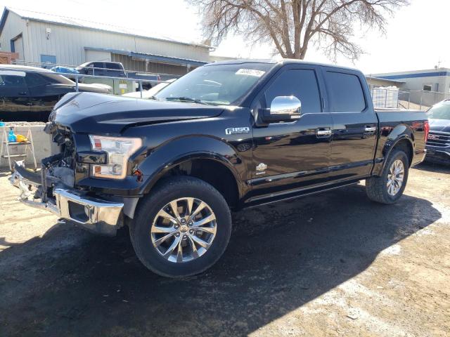 FORD F150 SUPER 2017 with VIN 1FTEW1EG8HFB66615 - Photo from auction
