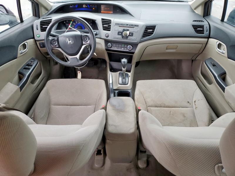 Photo 8 from auction – 2012 HONDA CIVIC LX with VIN 2HGFB2F53CH513344