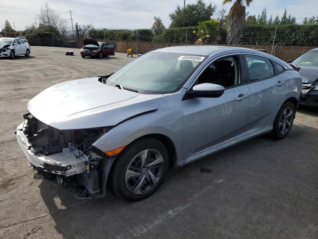 HONDA CIVIC LX 2020 with VIN 19XFC2F68LE204825 - Photo from auction