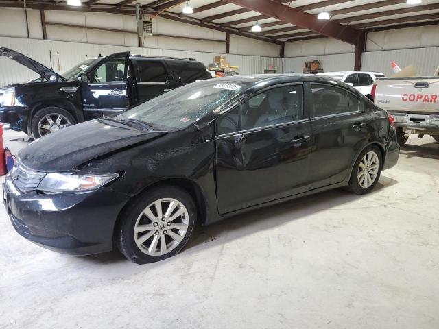 HONDA CIVIC EXL 2012 with VIN 19XFB2F95CE333179 - Photo from auction