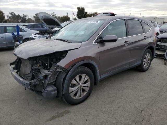 HONDA CR-V EX 2014 with VIN 3CZRM3H52EG706266 - Photo from auction