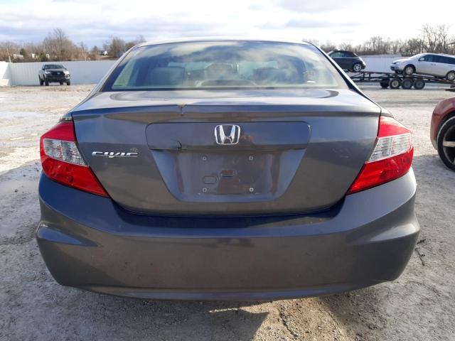 Photo 6 from auction – 2012 HONDA CIVIC LX with VIN 19XFB2F53CE035758