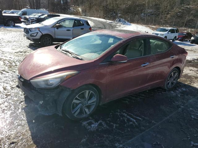 HYUNDAI ELANTRA SE 2015 with VIN 5NPDH4AE6FH547717 - Photo from auction