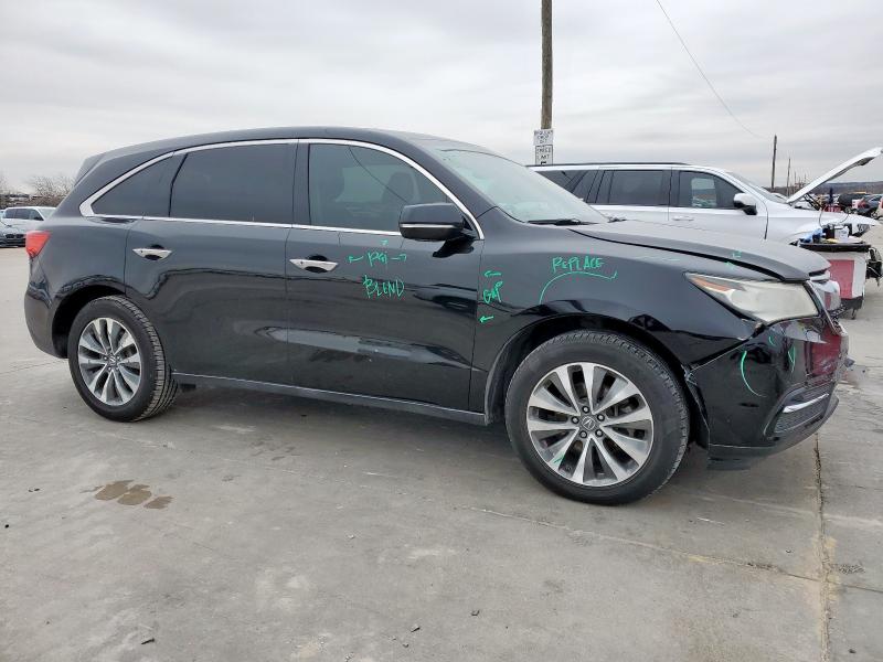 Photo 4 from auction – 2015 ACURA MDX TECHNO with VIN 5FRYD3H46FB014526