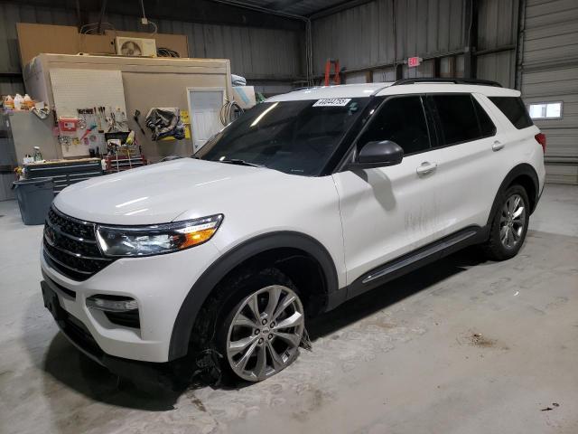FORD EXPLORER X 2022 with VIN 1FMSK8DH0NGB34874 - Photo from auction